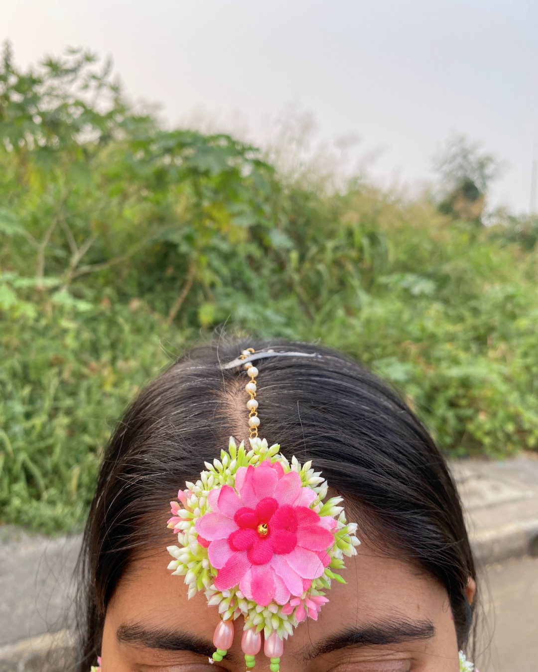 Pink Blossom Jewellery Set