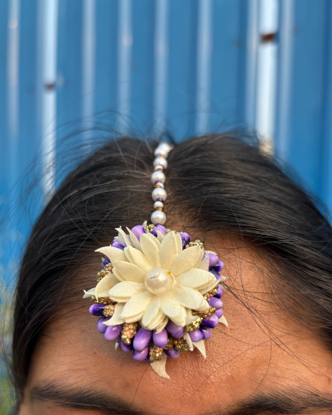 Lavender Pearl Jewellery Set