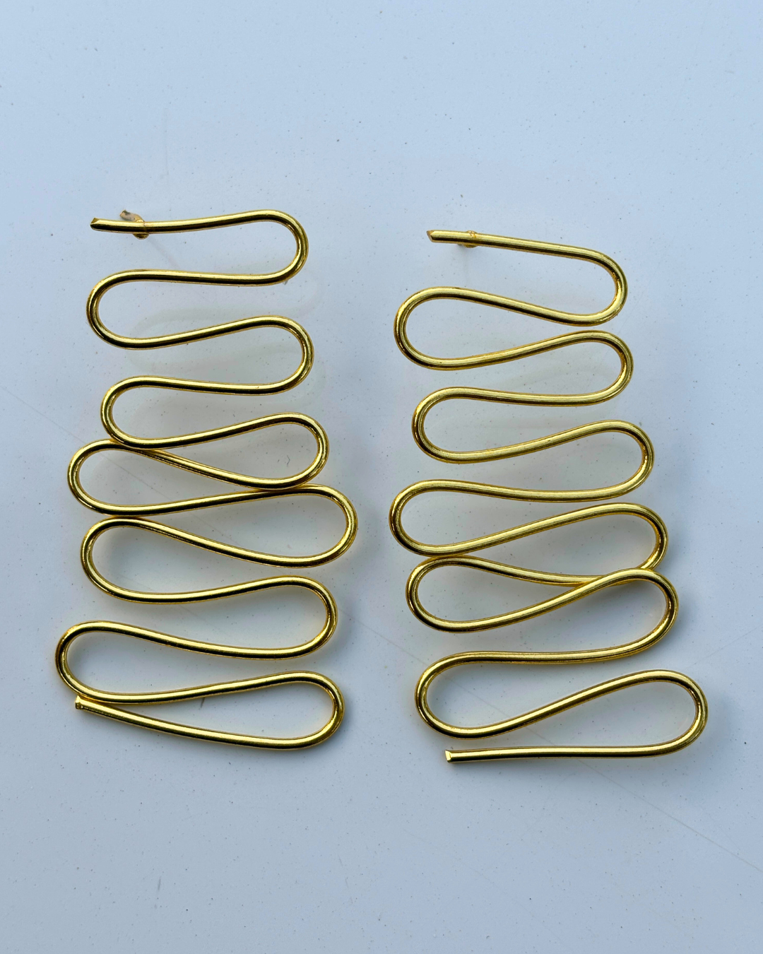 Golden Zee Brass Earrings