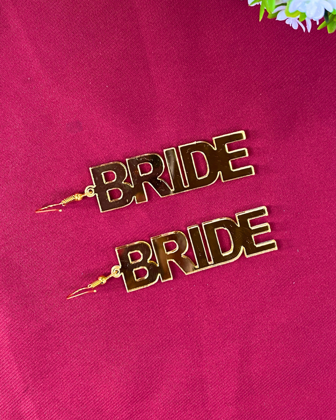Basic Bride Earring in Golden