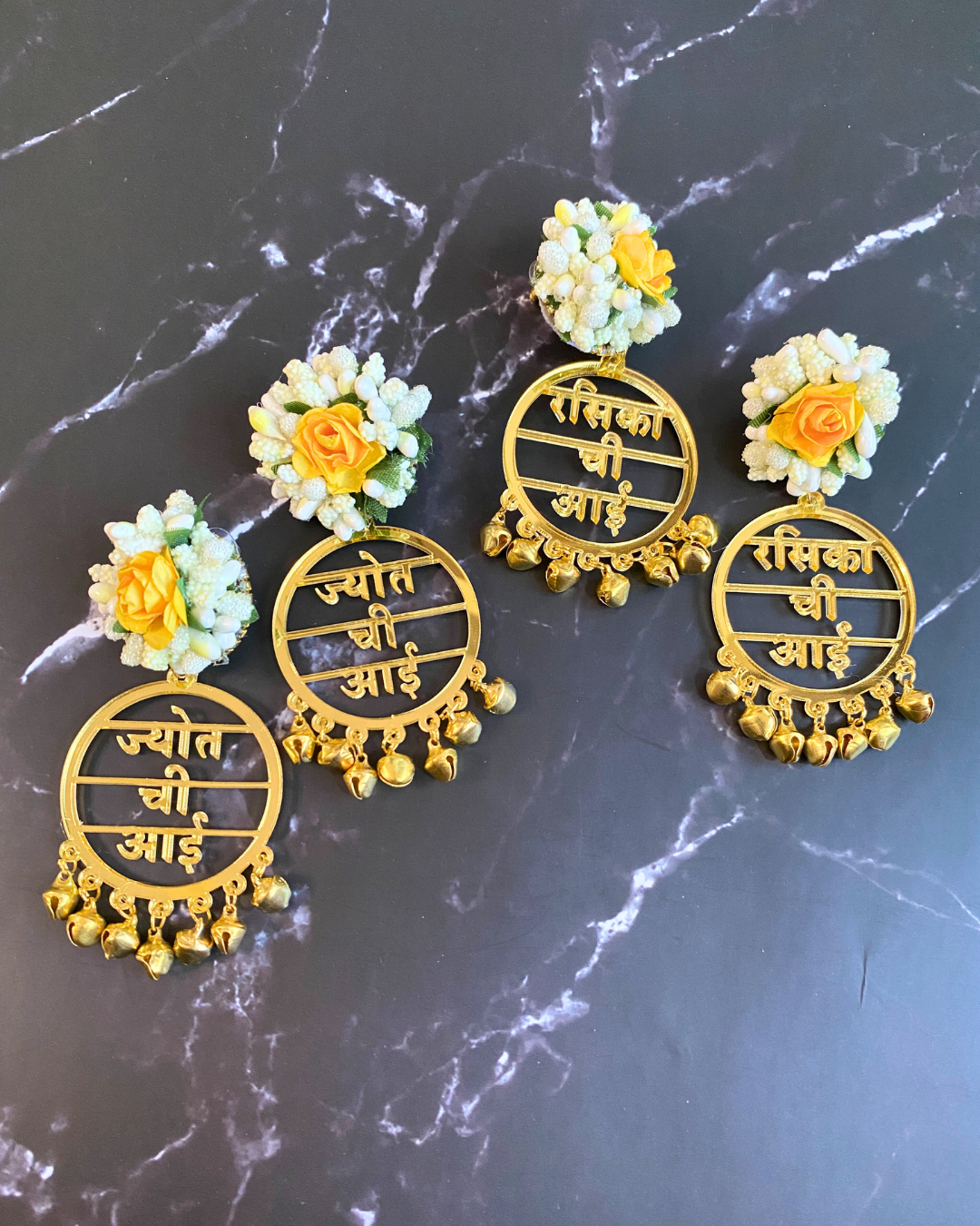 Acrylic Earrings for Brides Maid