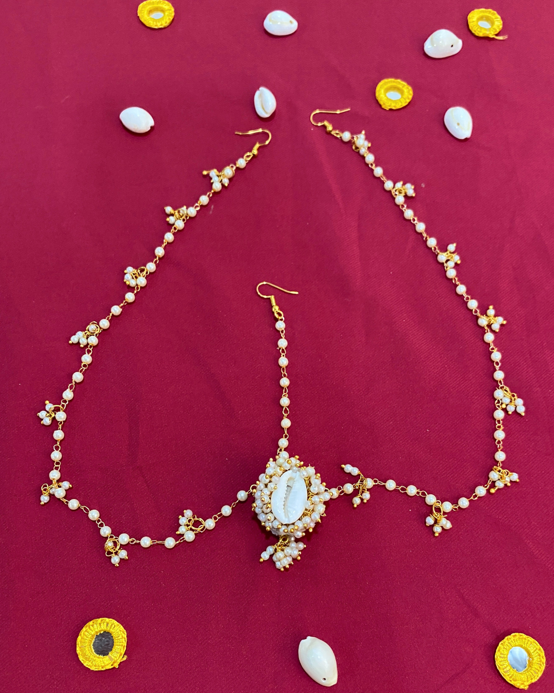 White Pearl Shell Jewellery