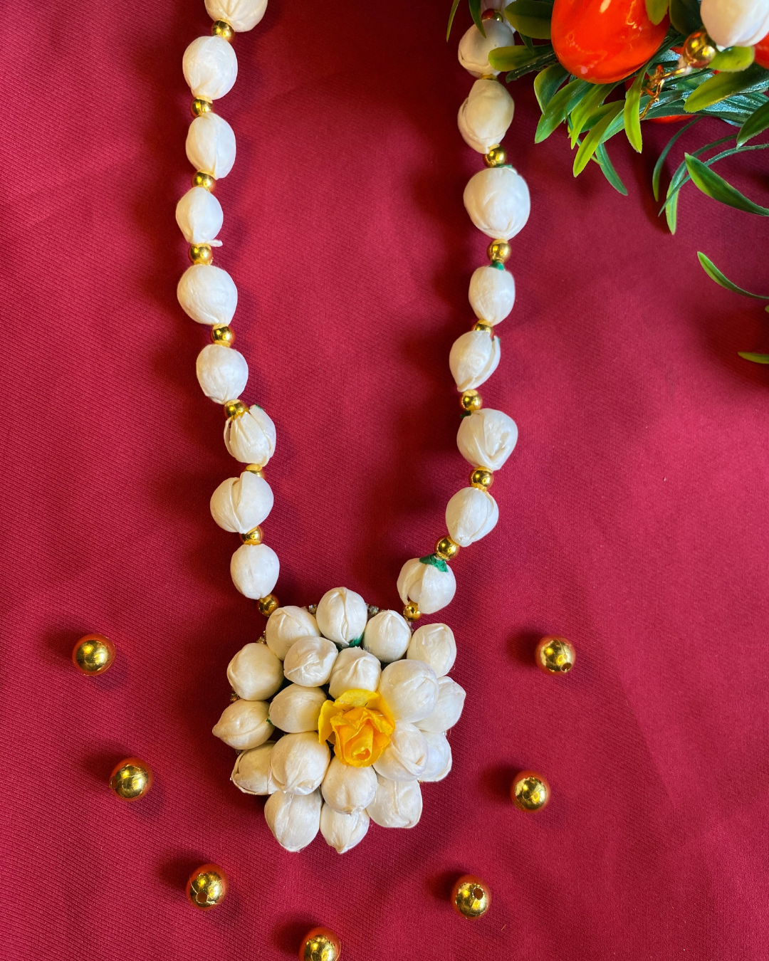Basic Mogra Set with Customised Name Jewellery Set