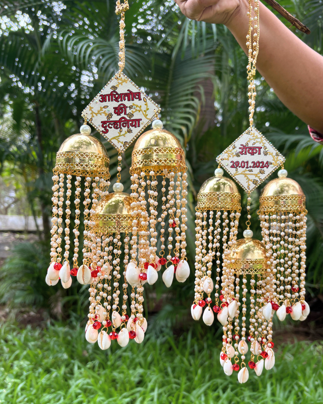 3 Dome Hand Painted Kalire