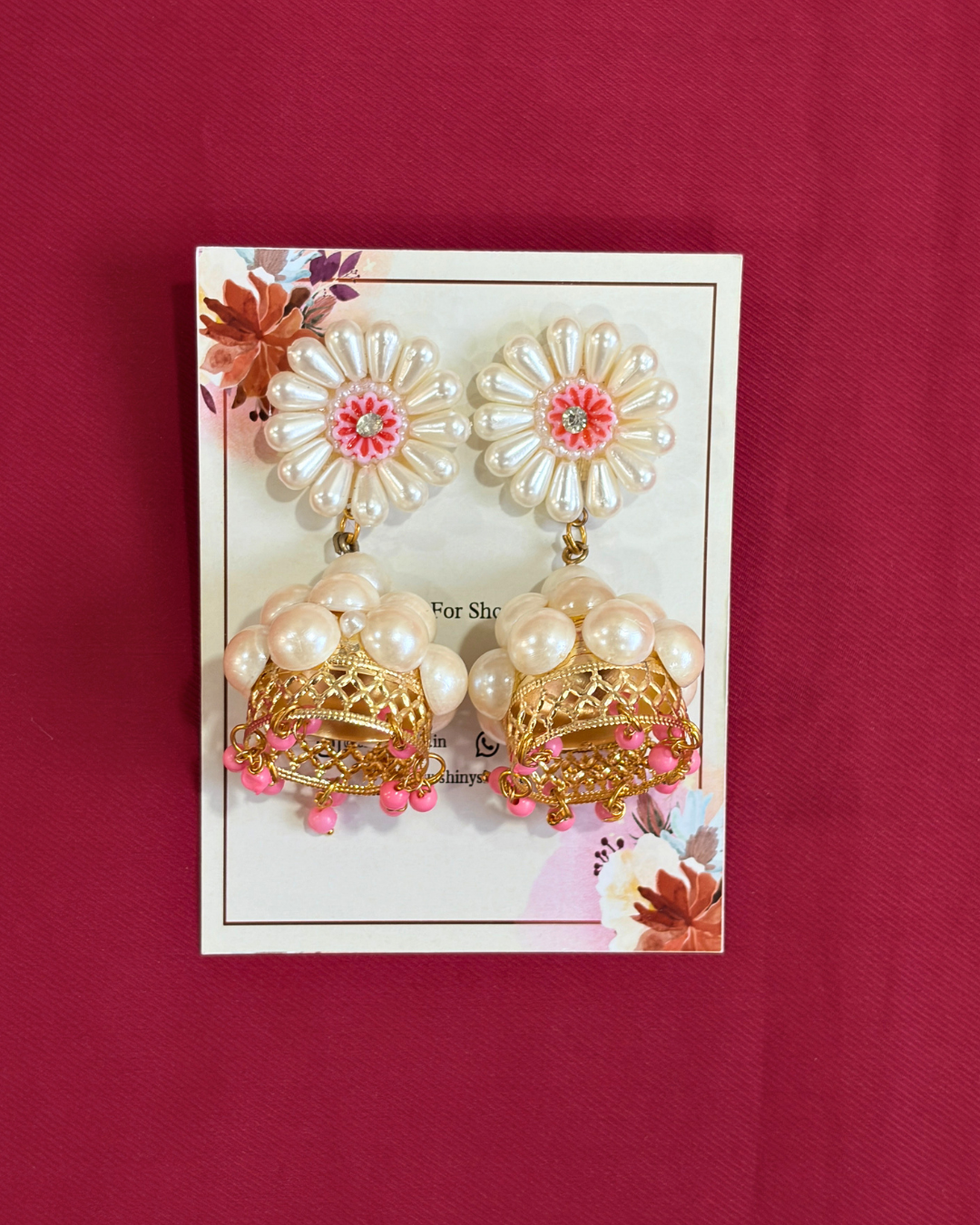 Gulbahaar Pearl Jewellery Set