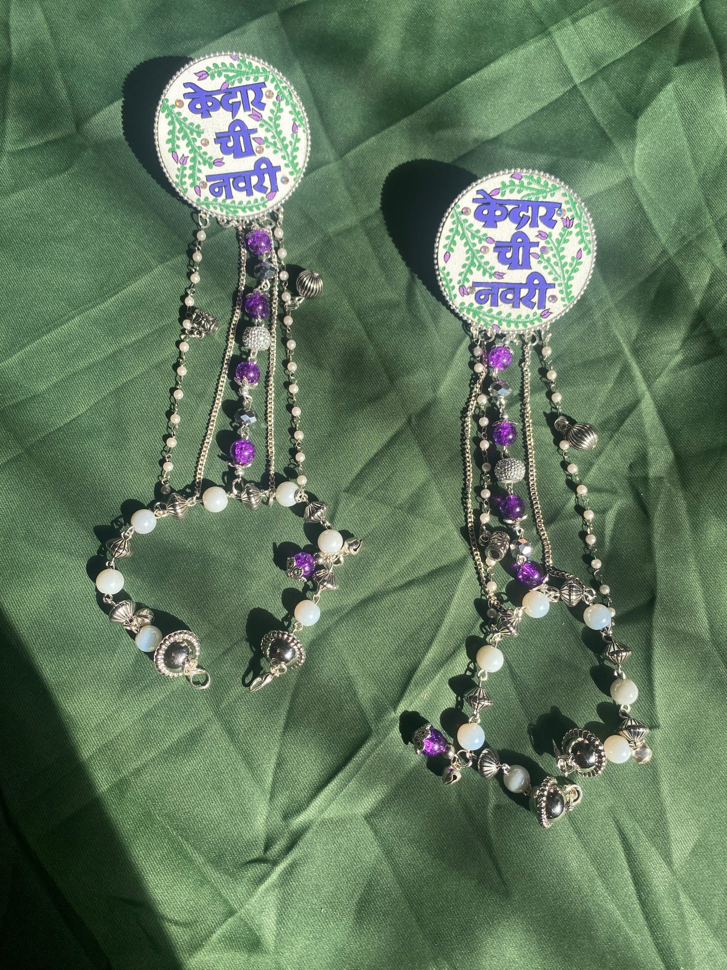 Personalised Hand Painted Jewellery Set