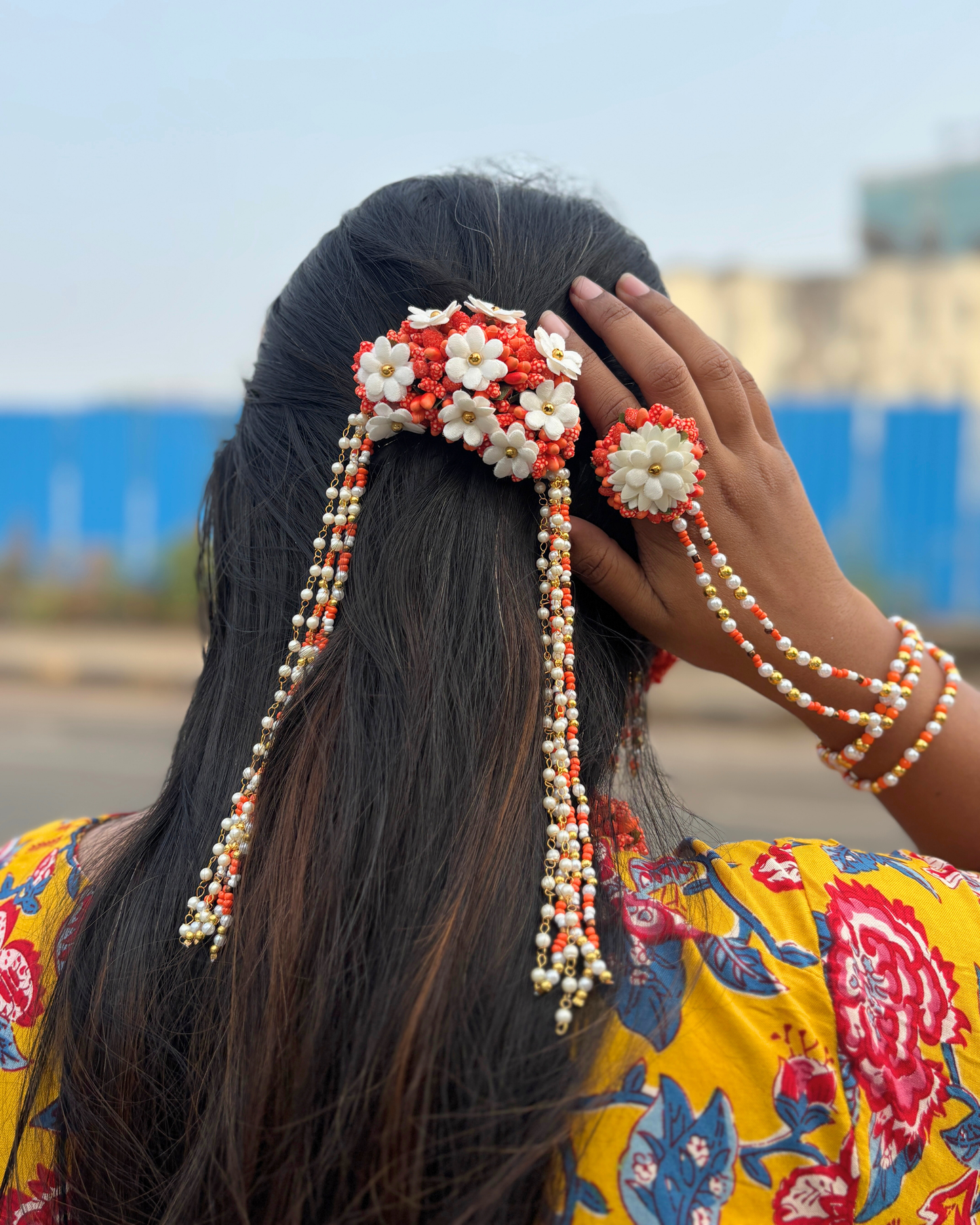 Genda Gauri Jewellery Set