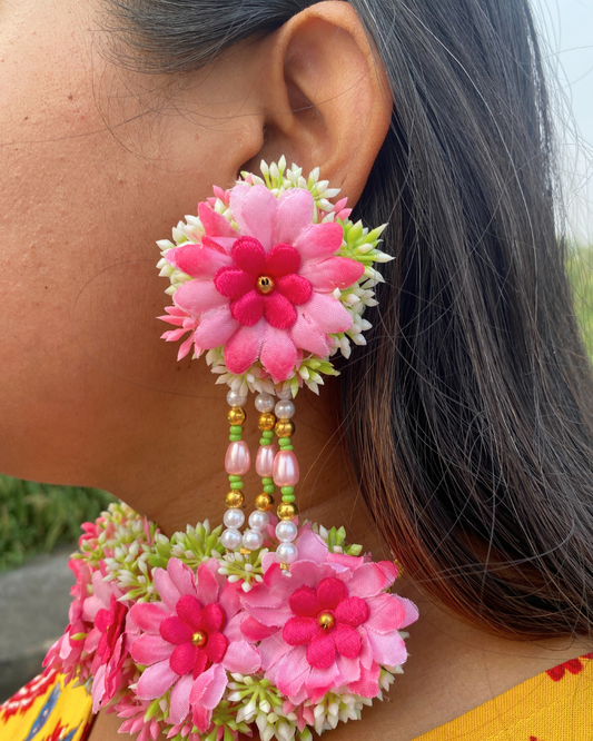 Pink Blossom Jewellery Set