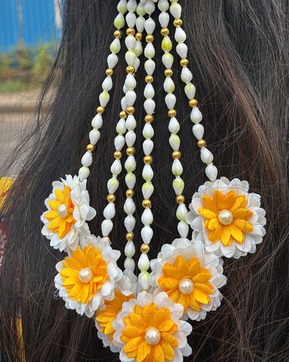 Sunshine Floral Jhoomar Hair Accessories