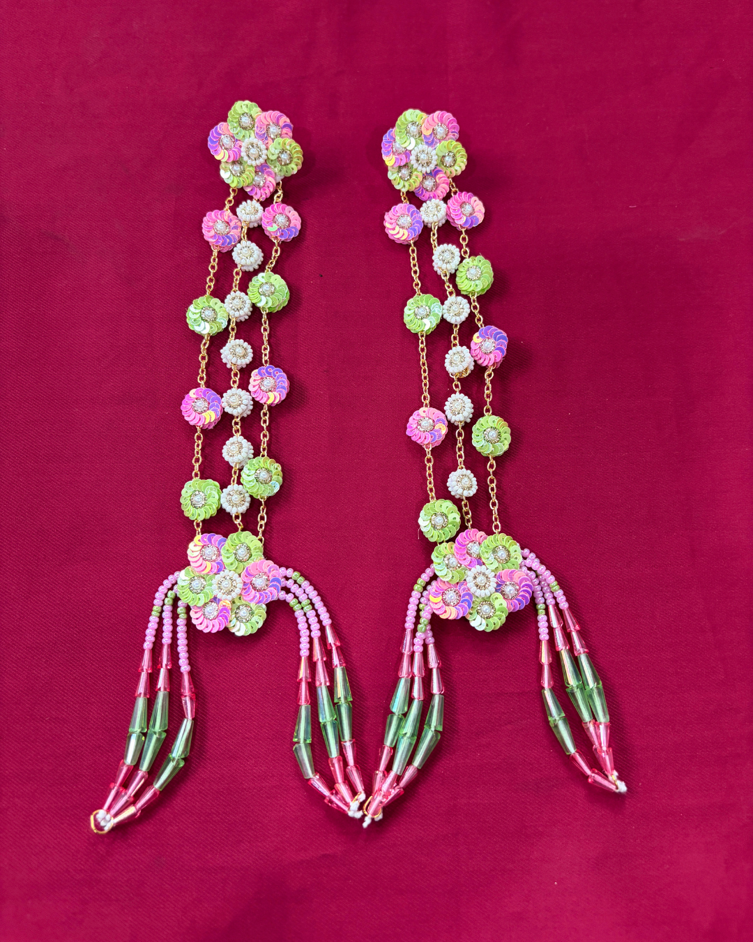 Nazakat Floral Jewellery Set