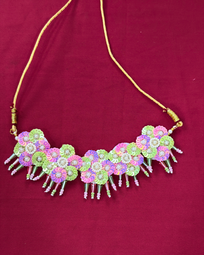 Nazakat Floral Jewellery Set
