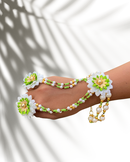 Trio  Floral Jewellery Set