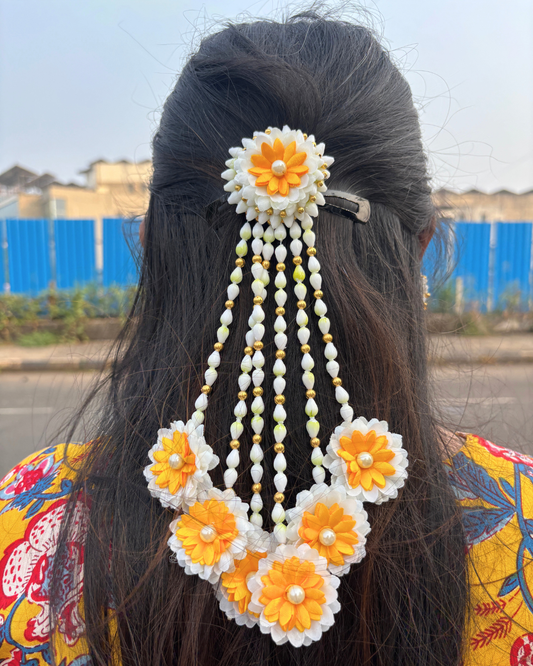 Sunshine Floral Jhoomar Hair Accessories