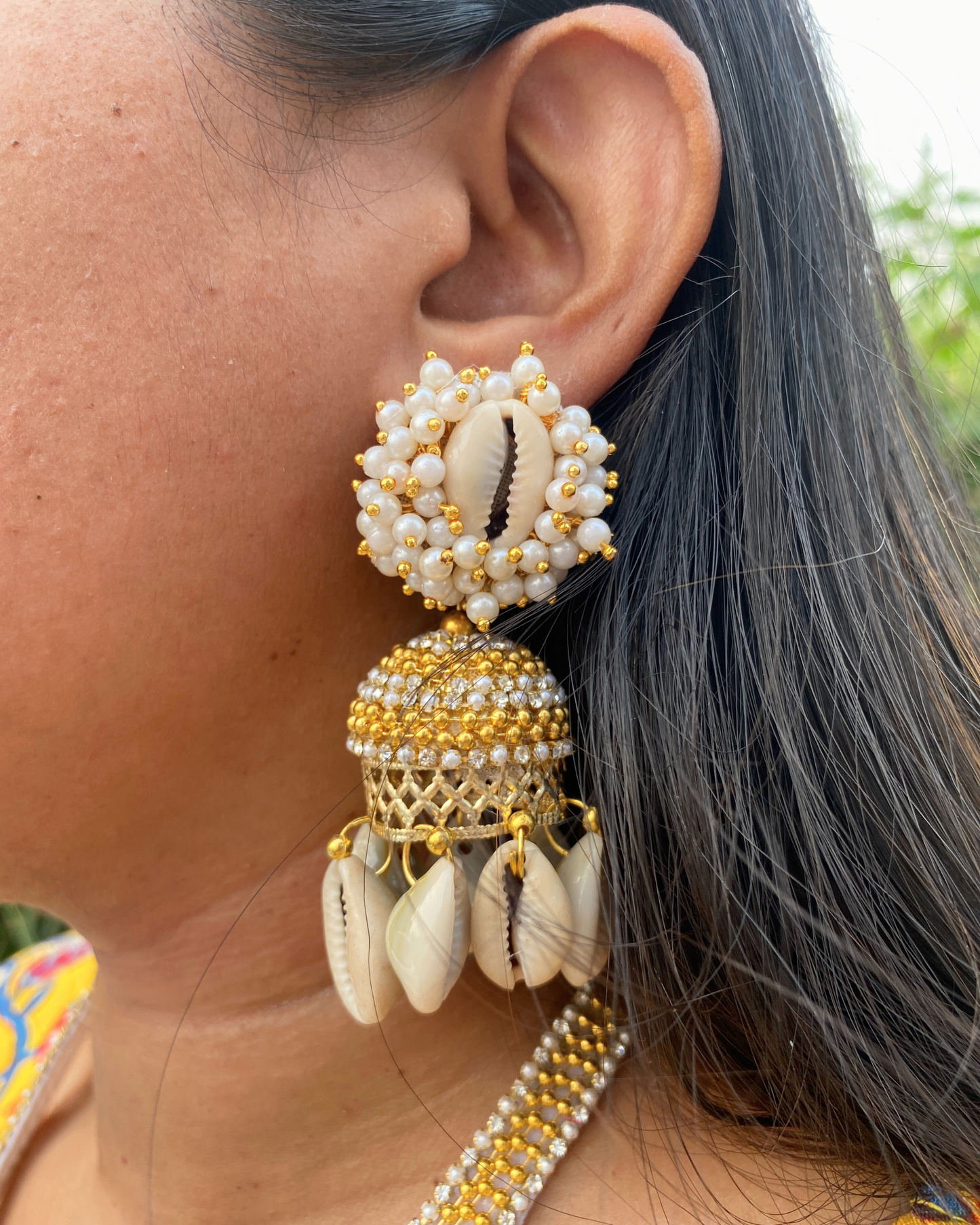 Pearl Shell Bloom Jewellery Set