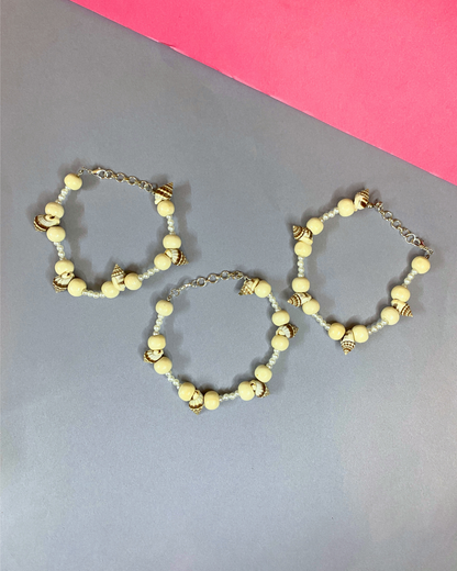 Shell and Bead Bracelets