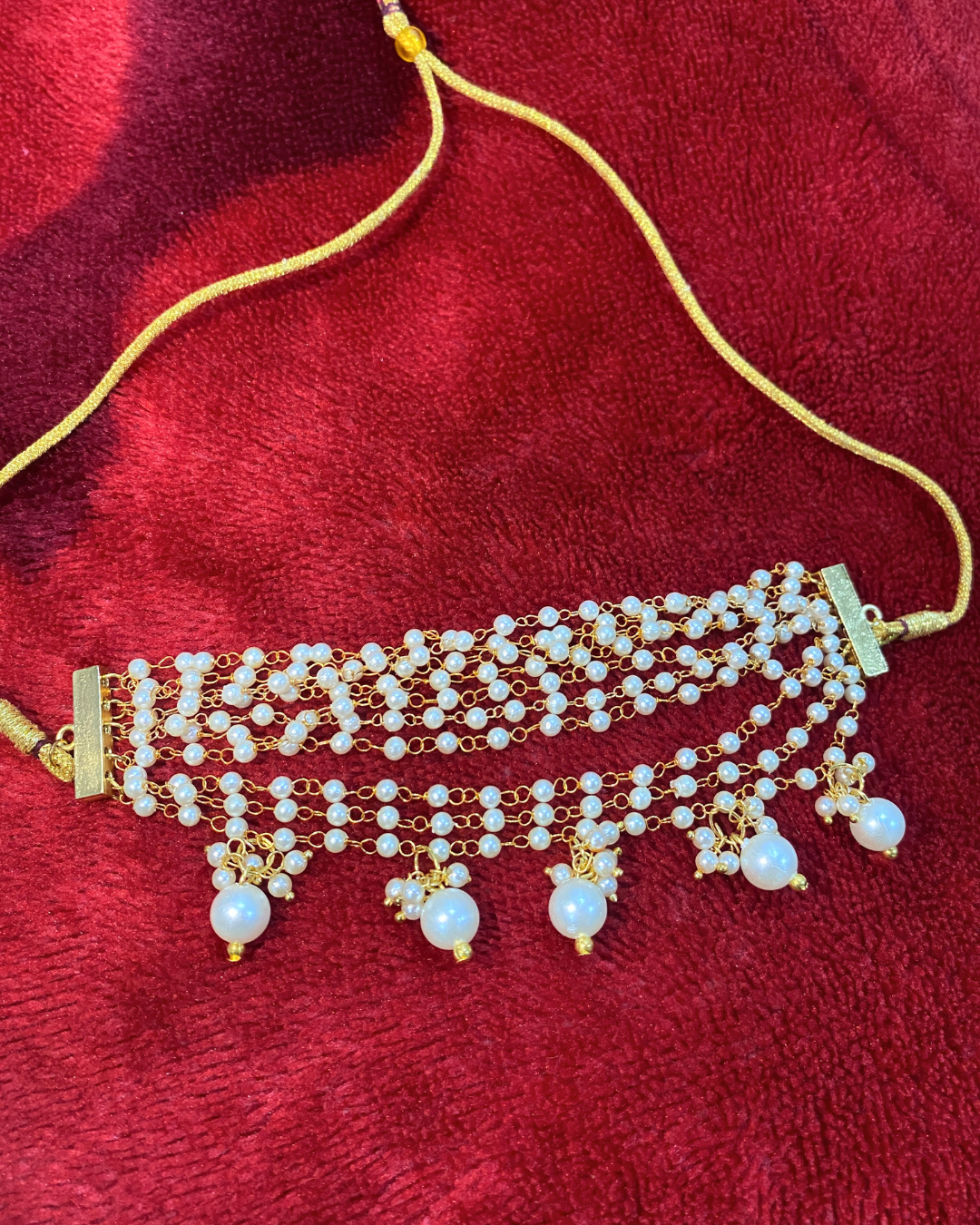Name Initials Earring & Choker