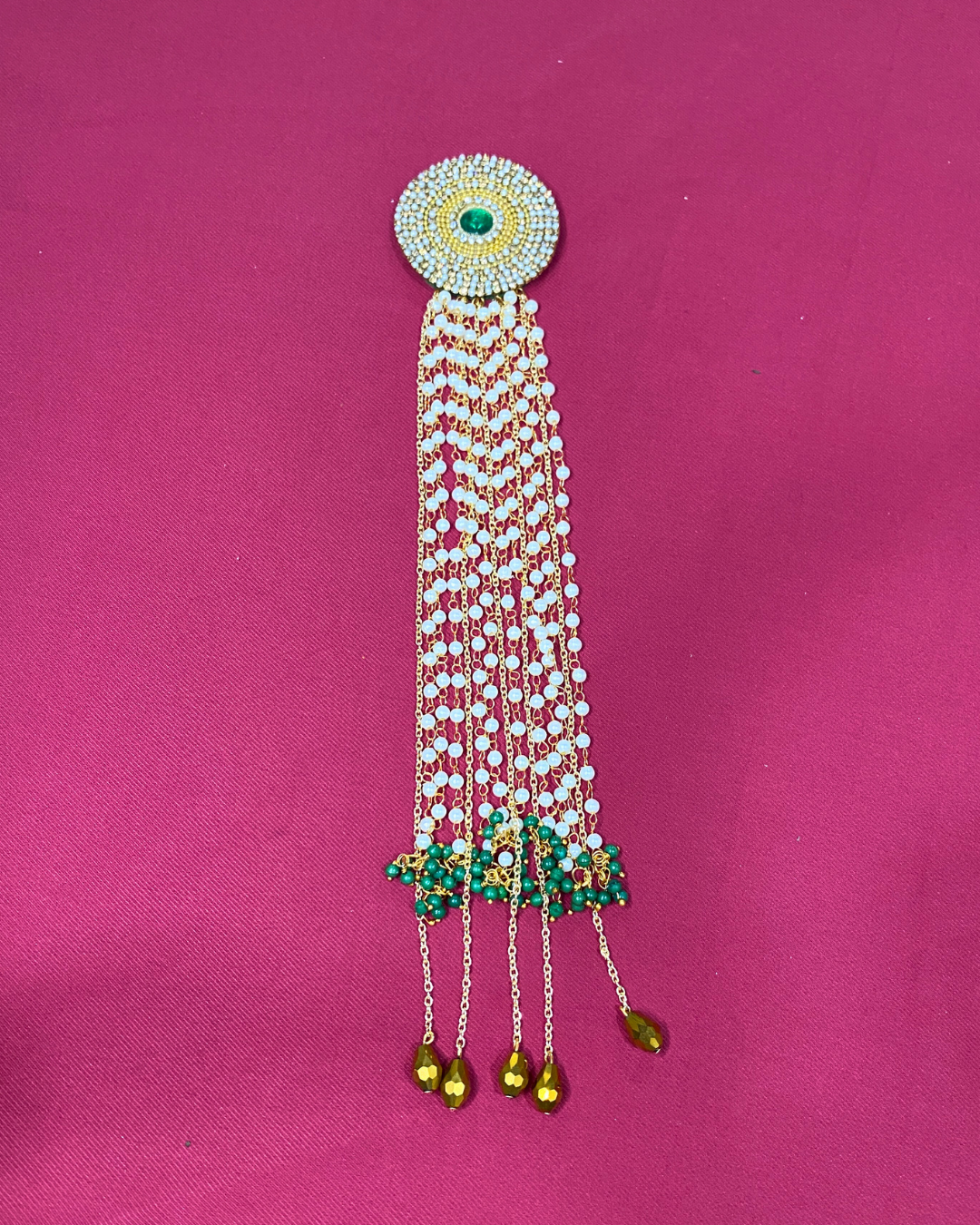 Green Kundan Jewellery Set