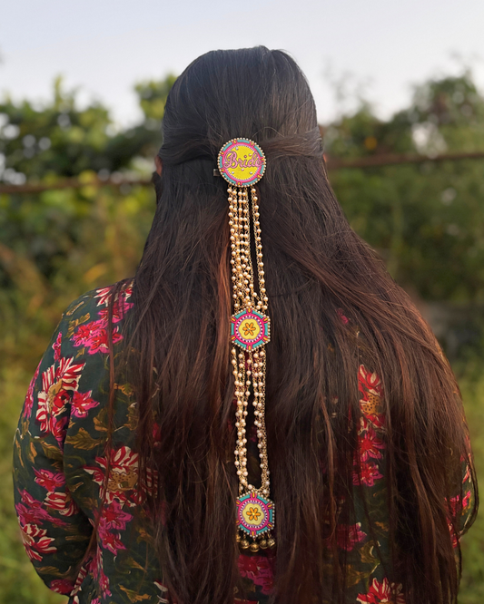 Three Layer Bride Hair Accessories