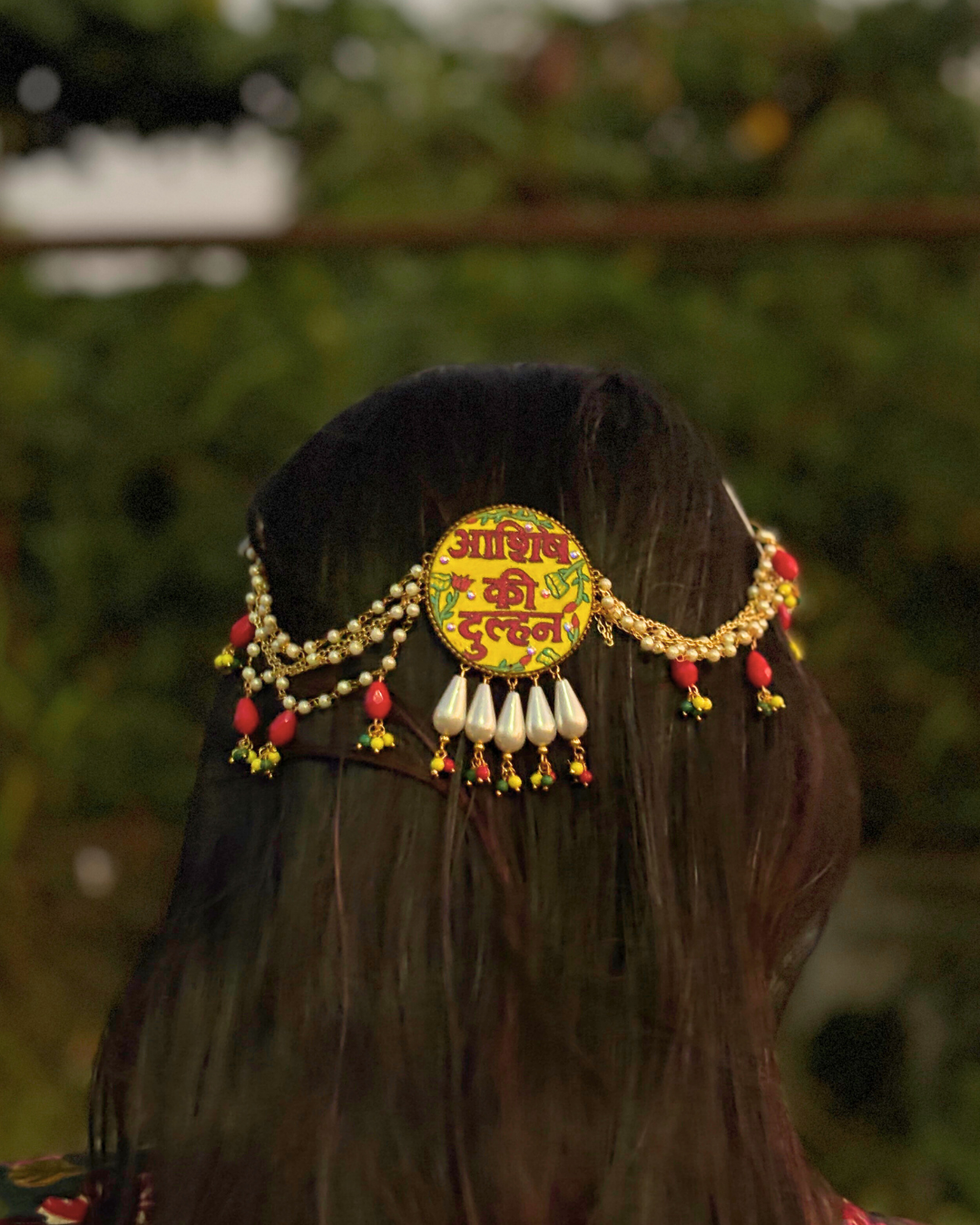 Butterfly Groom Name Hair Accessories