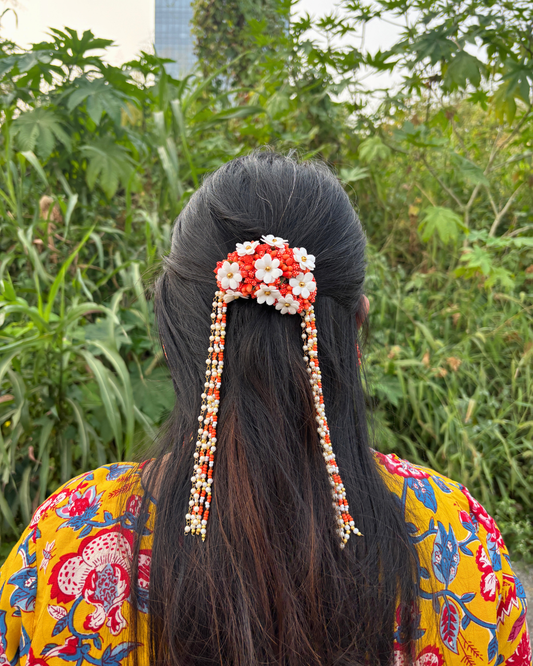 Orange Blossom Hair Accessories