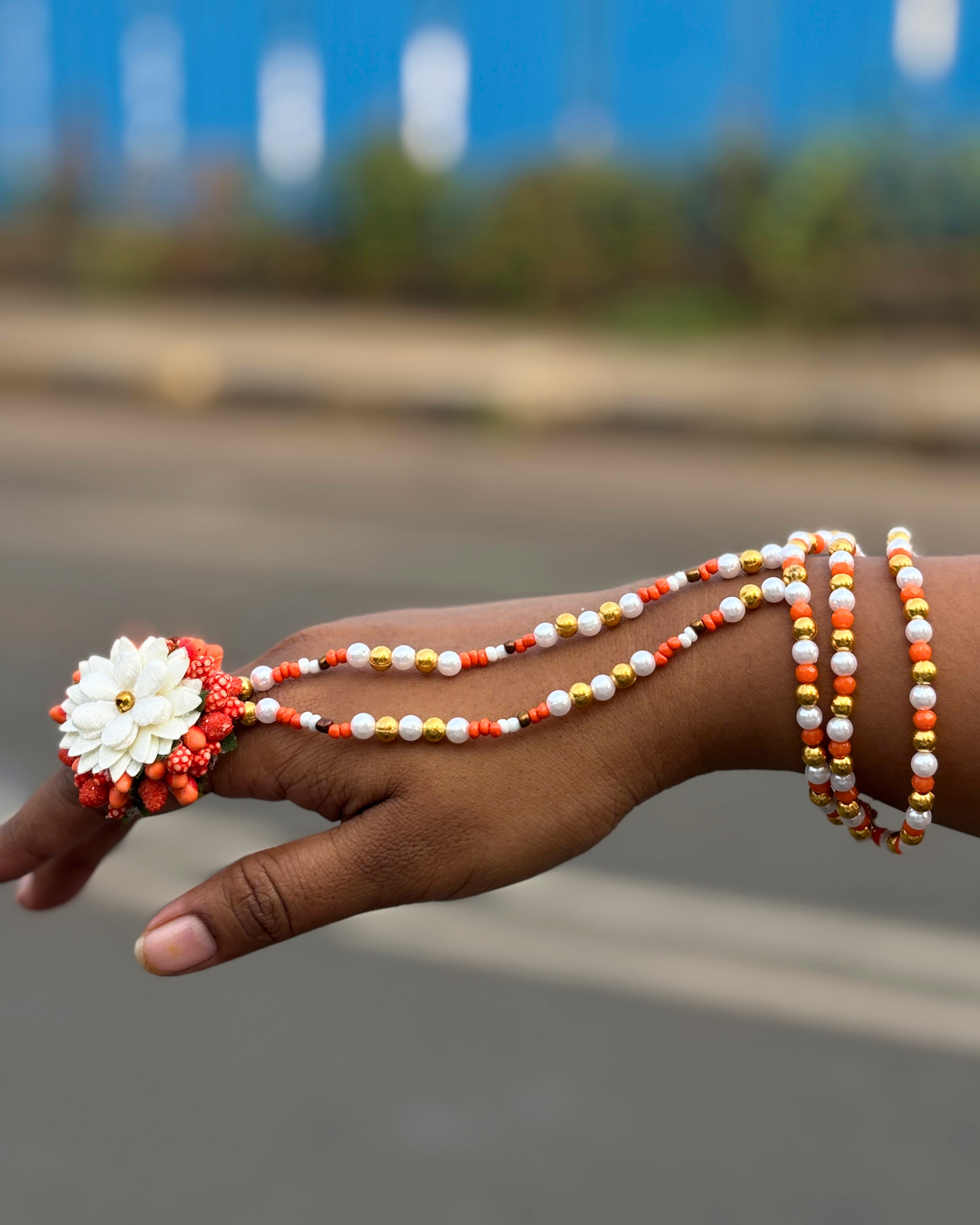 Genda Gauri Jewellery Set