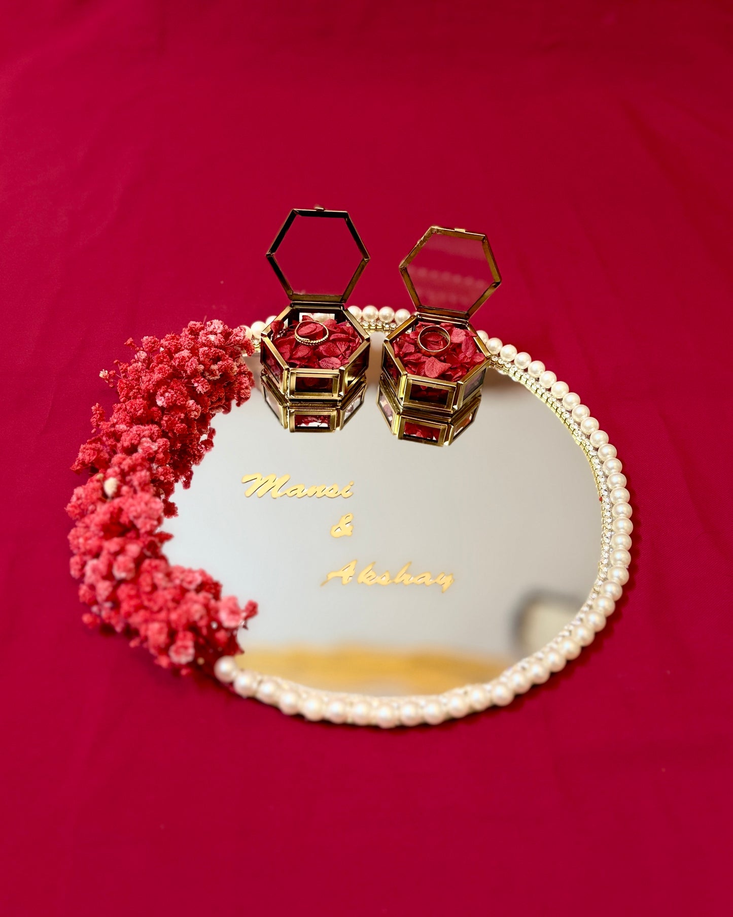Laal Gulaab Ring Platter