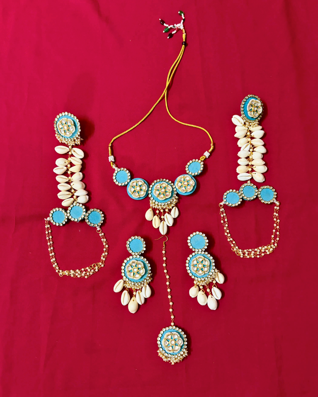 Turquoise Noor Jewellery Set