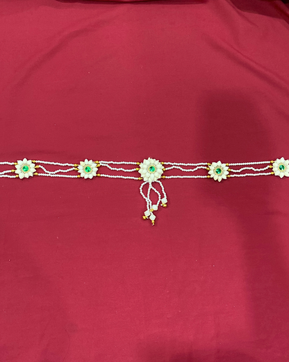 Godh Bharai Emerald Bloom Jewellery Set