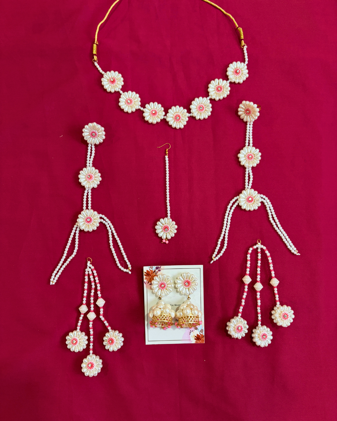 Gulbahaar Pearl Jewellery Set