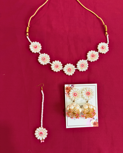 Gulbahaar Pearl Jewellery Set