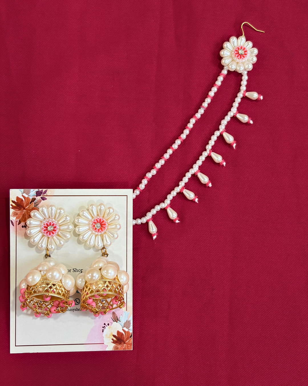 Gulbahaar Pearl Jewellery Set