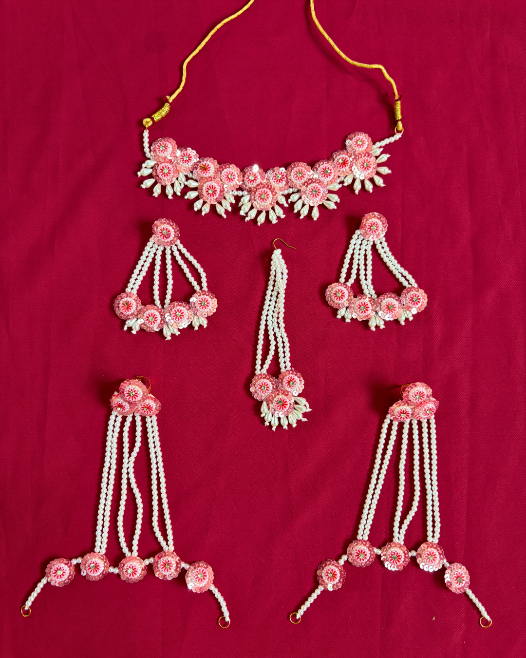 Petal & Pearl Bridal Jewellery Set