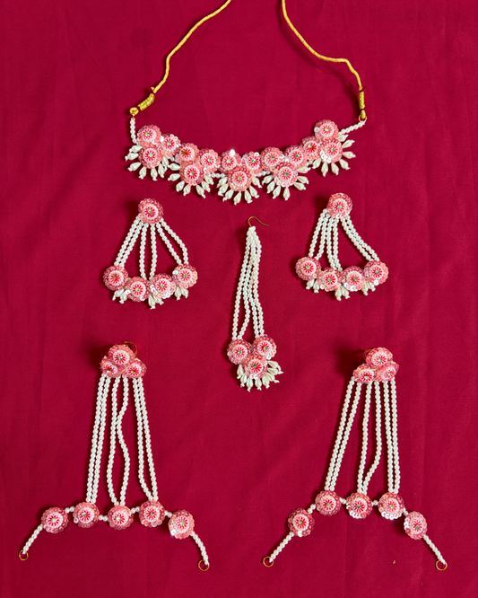 Petal & Pearl Bridal Jewellery Set