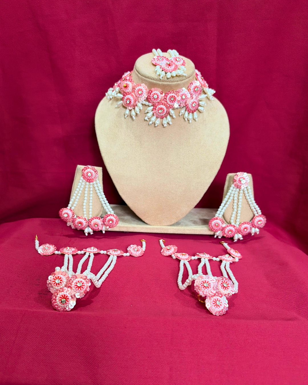 Petal & Pearl Bridal Jewellery Set