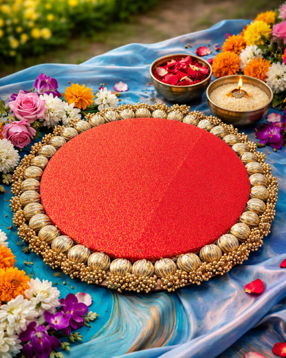 Handmade Varmala Jhumki Plate