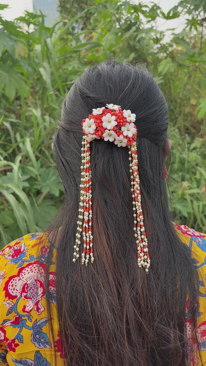 Orange Blossom Hair Accessories
